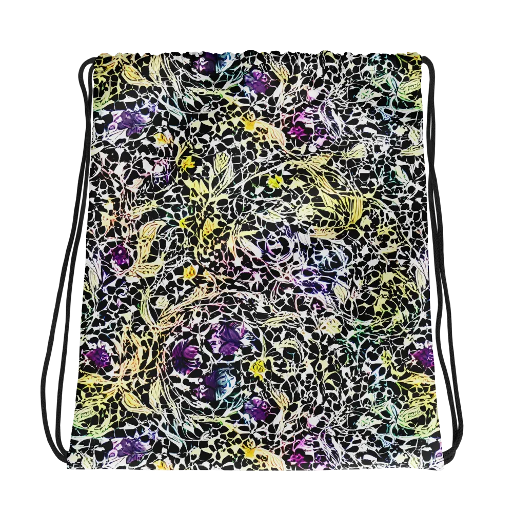 Prismatic Underbrush on Drawstring Bag — Photo