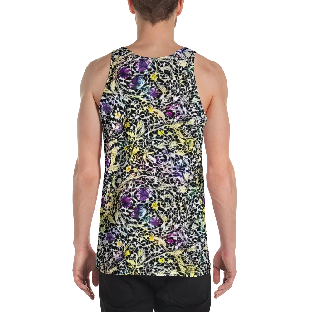 Prismatic Underbrush on Men's Tank Top — Back
