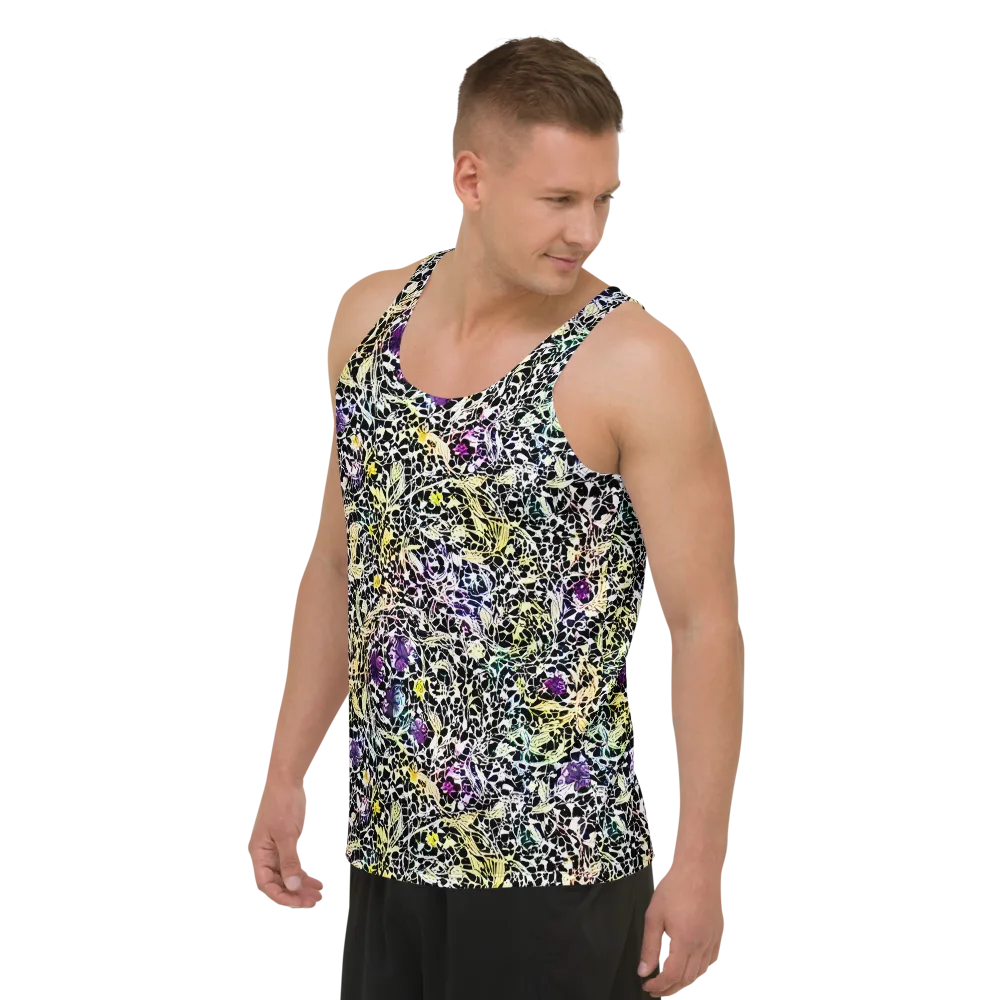 Prismatic Underbrush on Men's Tank Top — Left Front
