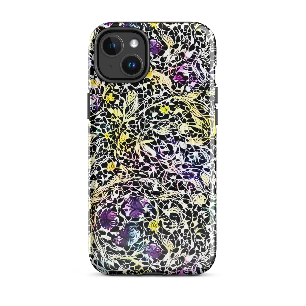 Prismatic Underbrush on MagSafe Tough Case for iPhone® — Front