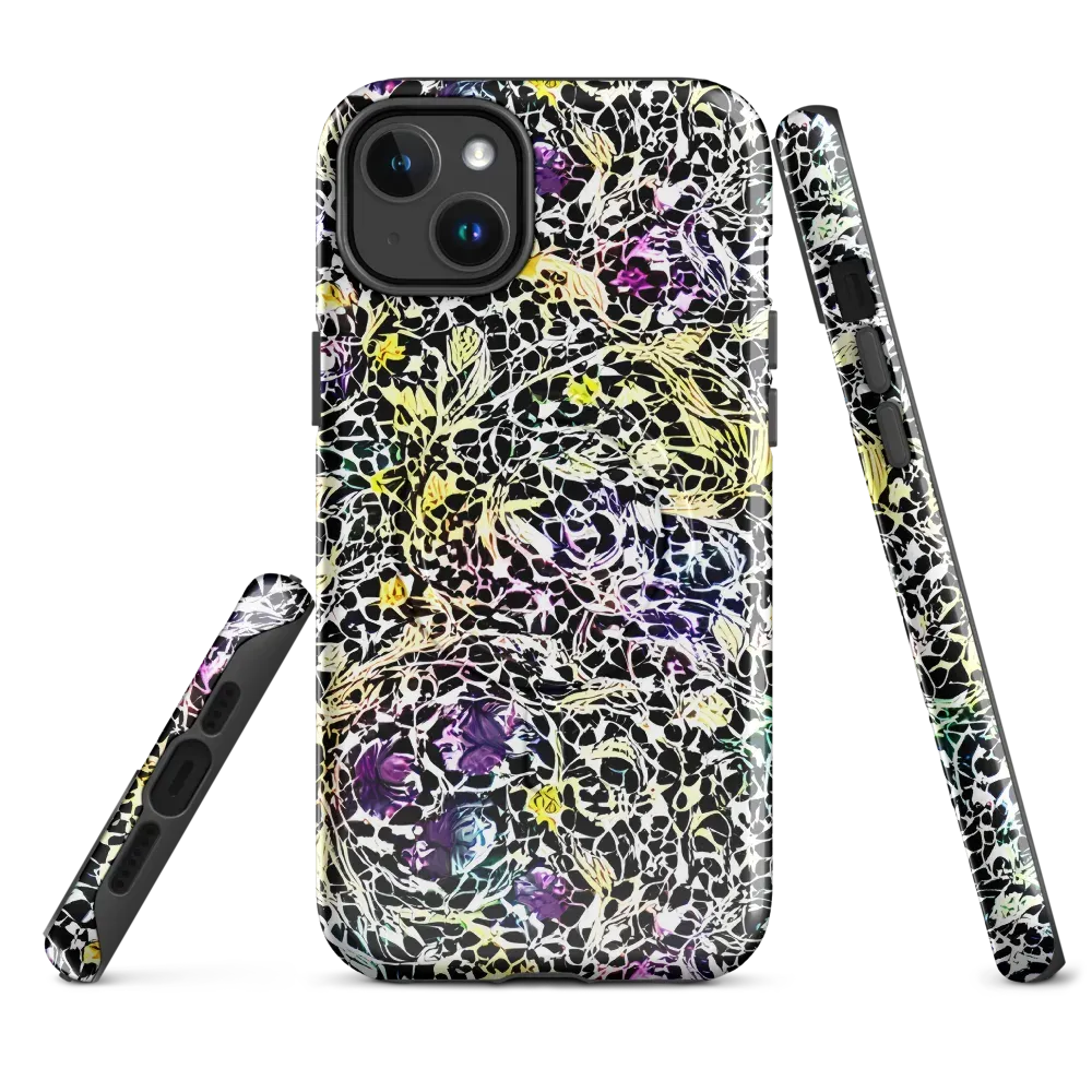 Prismatic Underbrush on MagSafe Tough Case for iPhone® — Front