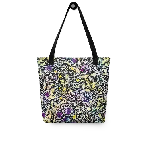 Prismatic Underbrush on a Tote Bag
