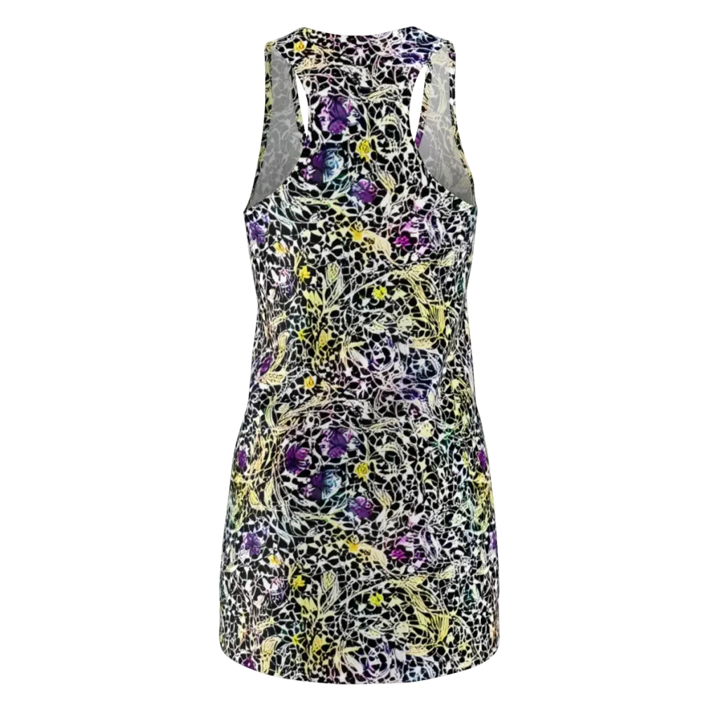 Prismatic Underbrush on Racerback Dress — Back
