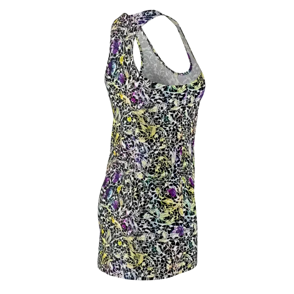 Prismatic Underbrush on Racerback Dress — Back Side