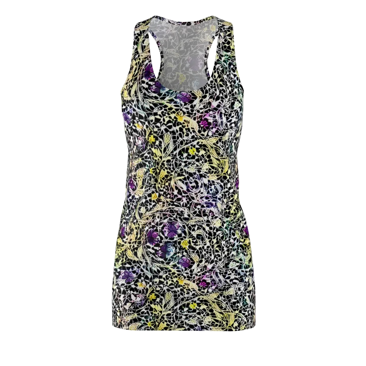 Prismatic Underbrush on Racerback Dress — Front
