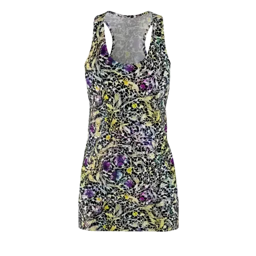 Prismatic Underbrush on a Racerback Dress