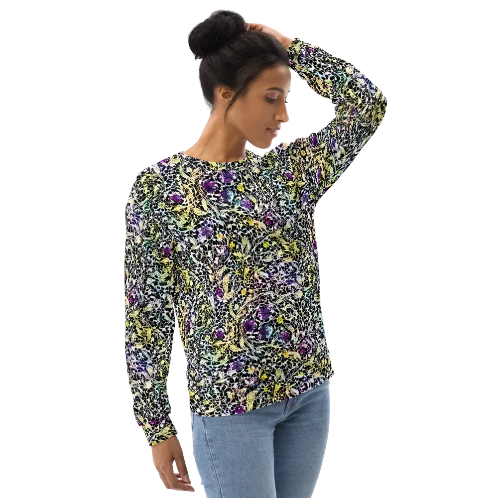 Prismatic Underbrush on Sweatshirt — Right Front