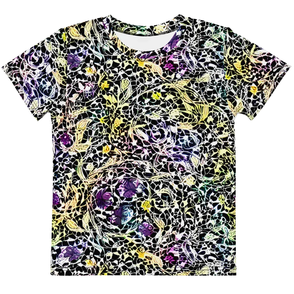 Prismatic Underbrush on Kids Crew Neck T-Shirt — Front
