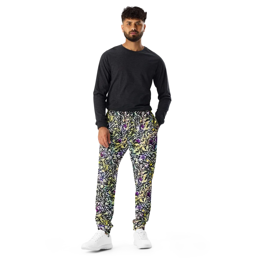 Prismatic Underbrush on Men's Joggers — Front