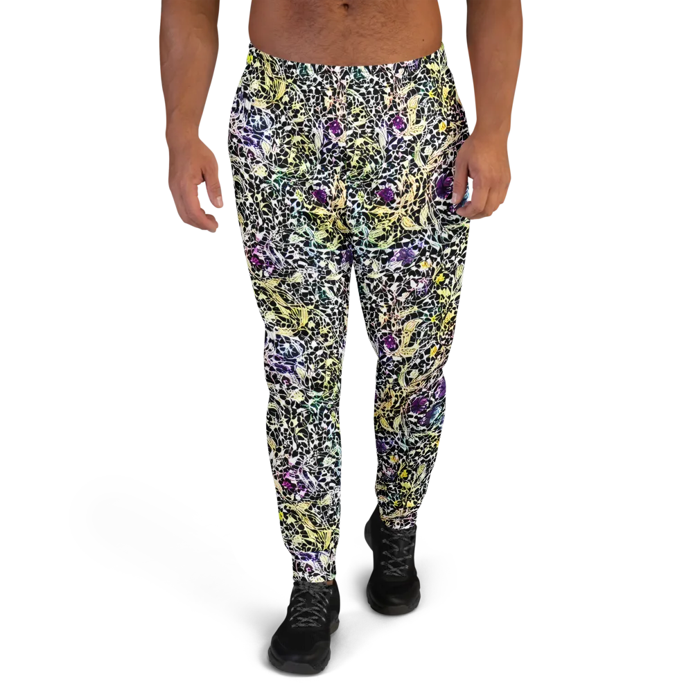 Prismatic Underbrush on Men's Joggers — Front
