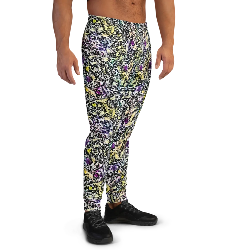 Prismatic Underbrush on Men's Joggers — Right