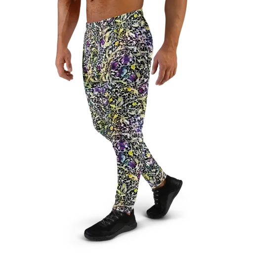 Prismatic Underbrush on a Men's Joggers