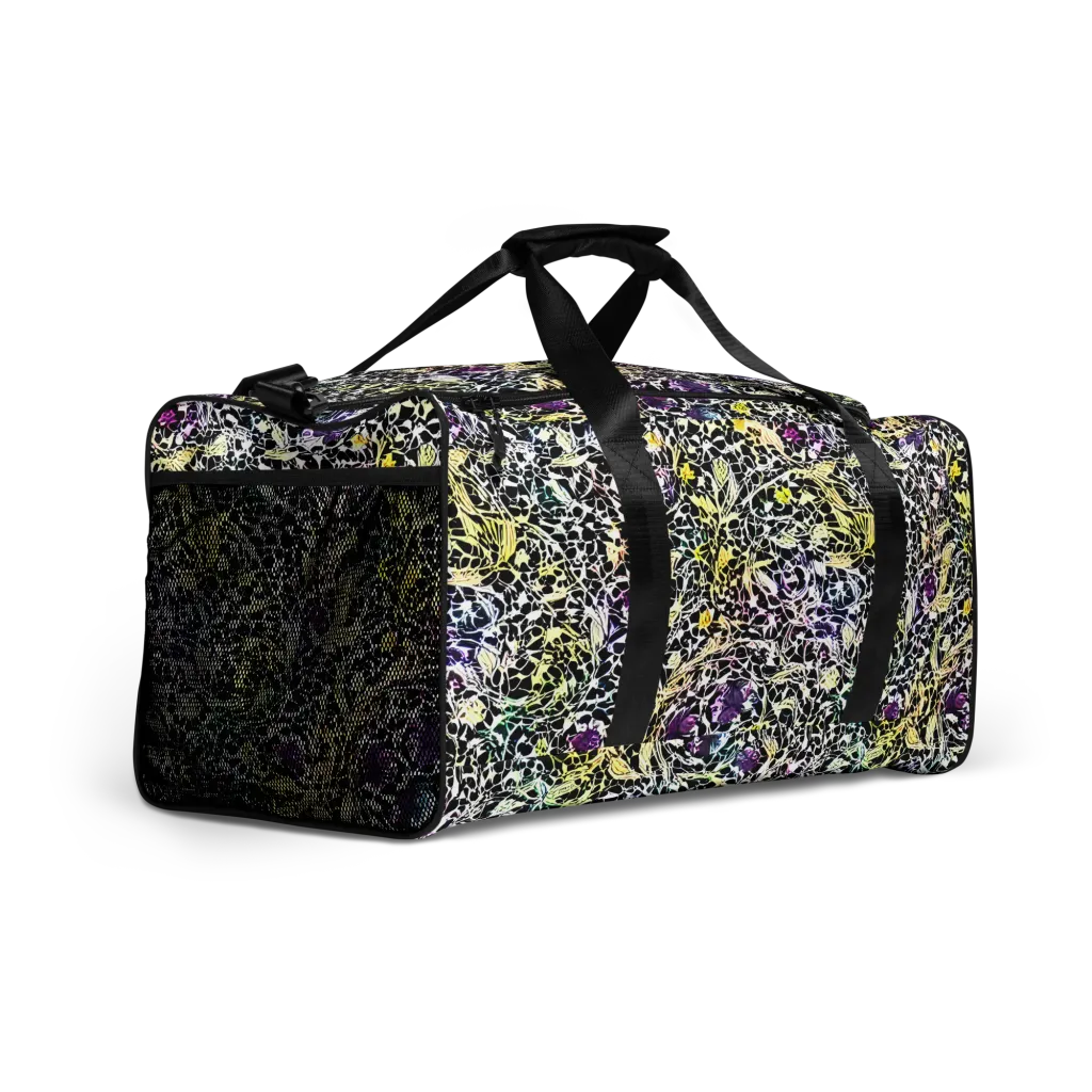 Prismatic Underbrush on Duffle Bag — Right Front