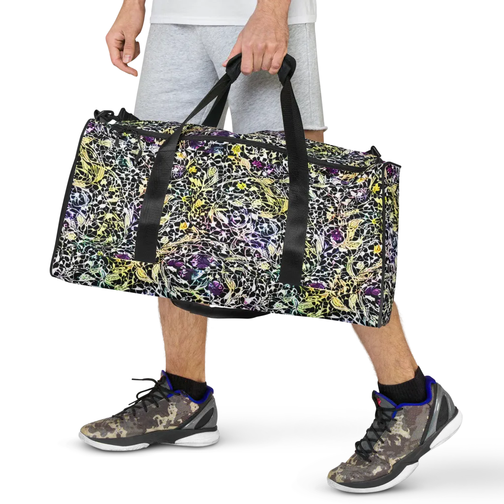 Prismatic Underbrush on Duffle Bag — Front