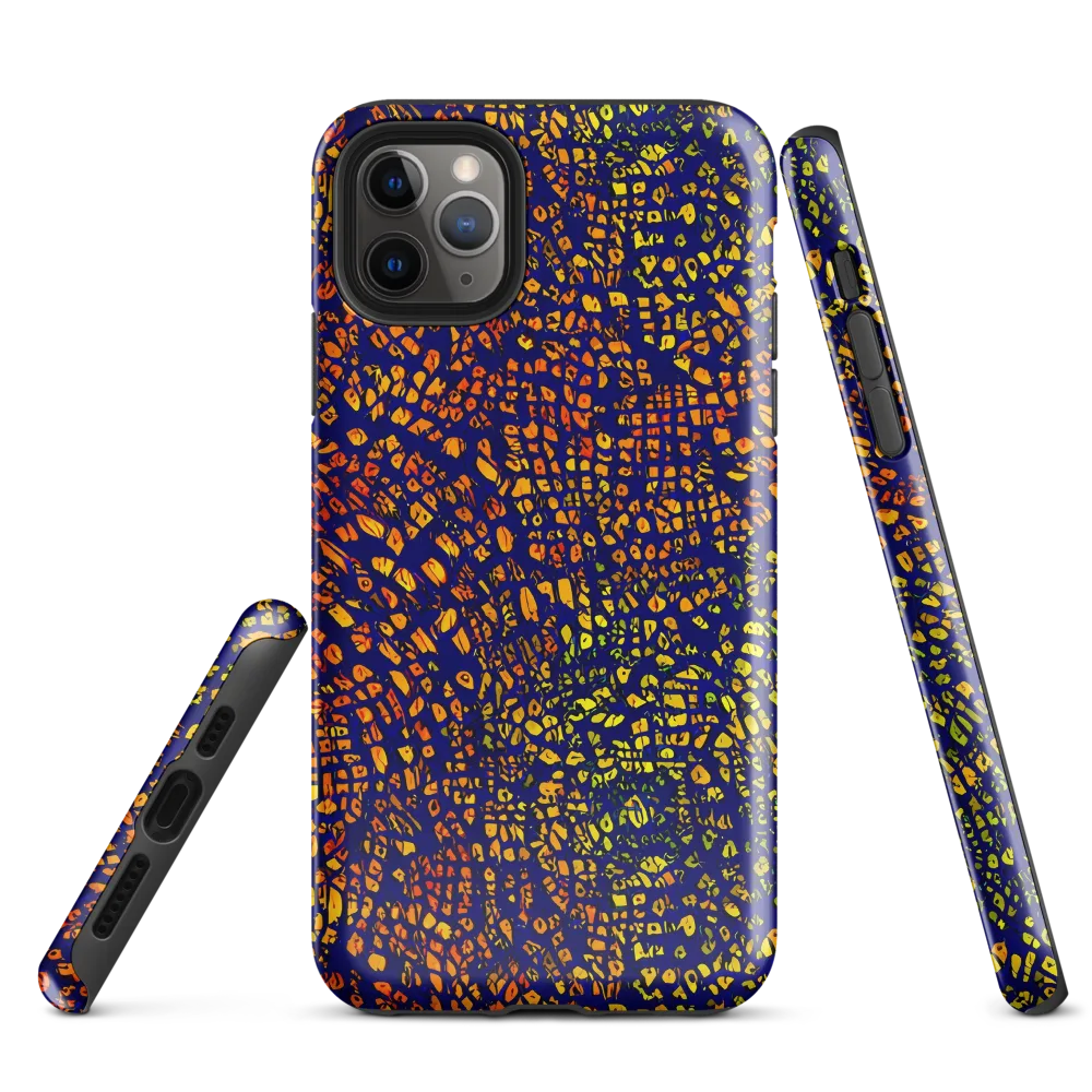 Midnight Shards on Tough Case for iPhone® — Front