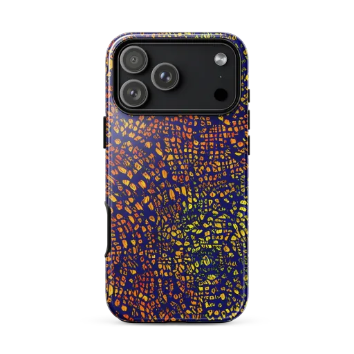 Midnight Shards on a Tough Case for iPhone®