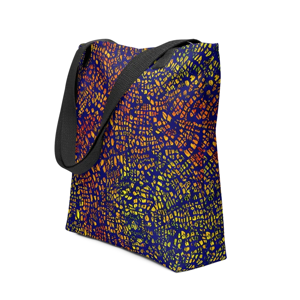 Midnight Shards on Tote Bag — Front