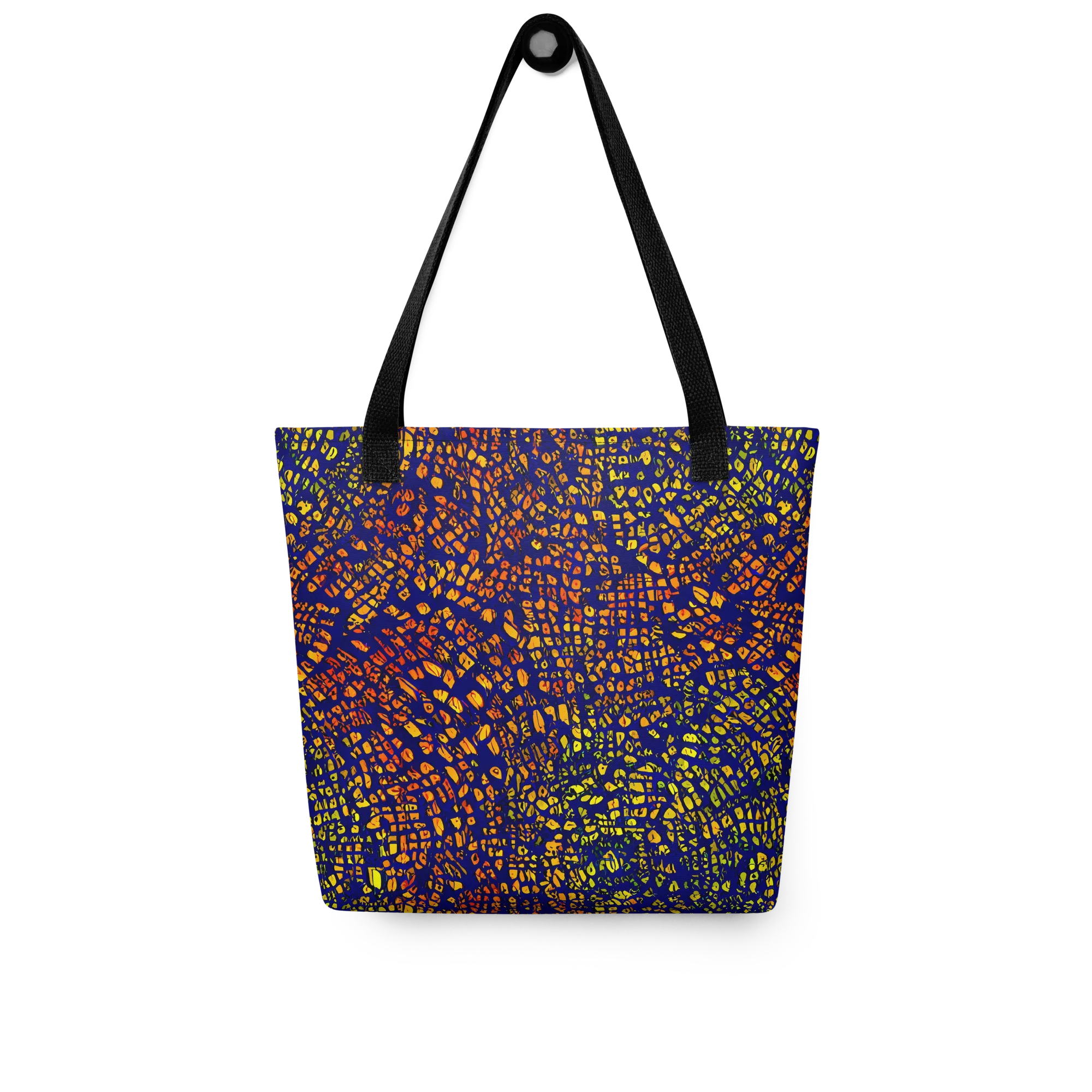 Midnight Shards on Tote Bag — Front