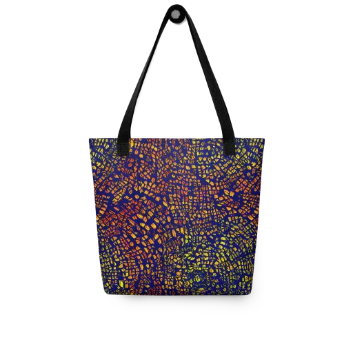 Midnight Shards on a Tote Bag