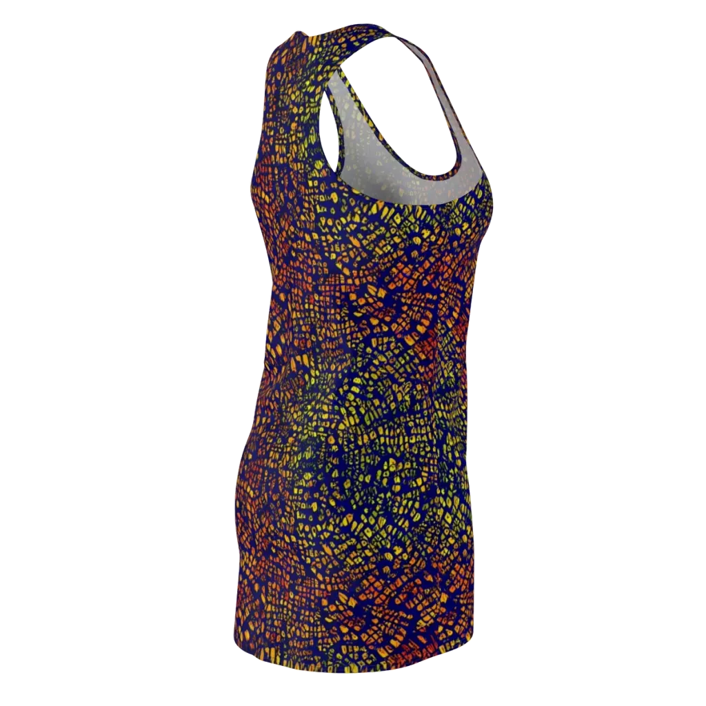 Midnight Shards on Racerback Dress — Back Side