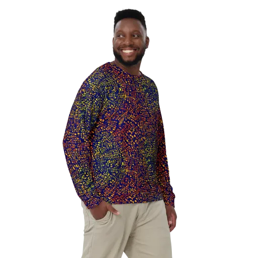 Midnight Shards on a Sweatshirt