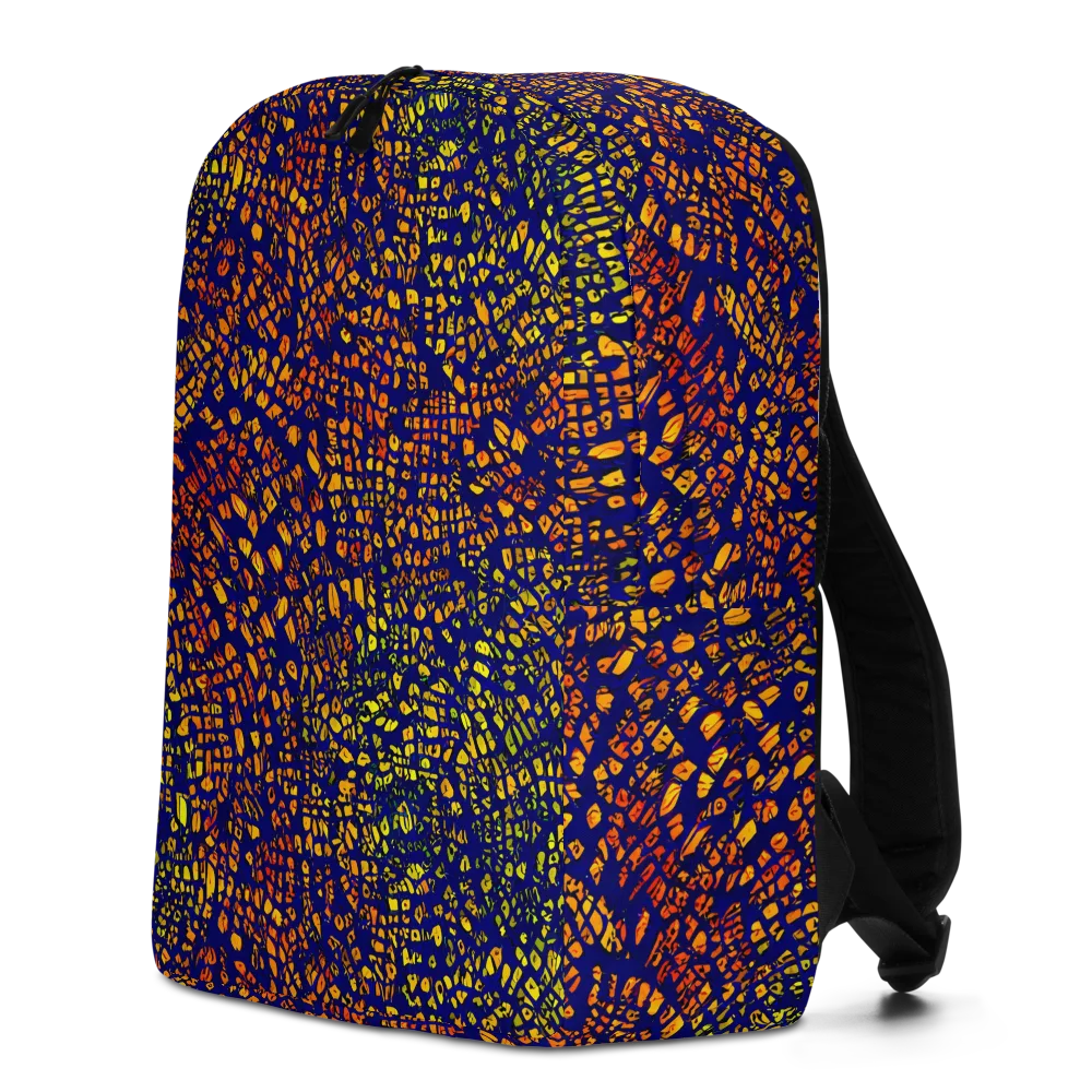 Midnight Shards on Minimalist Backpack — Left