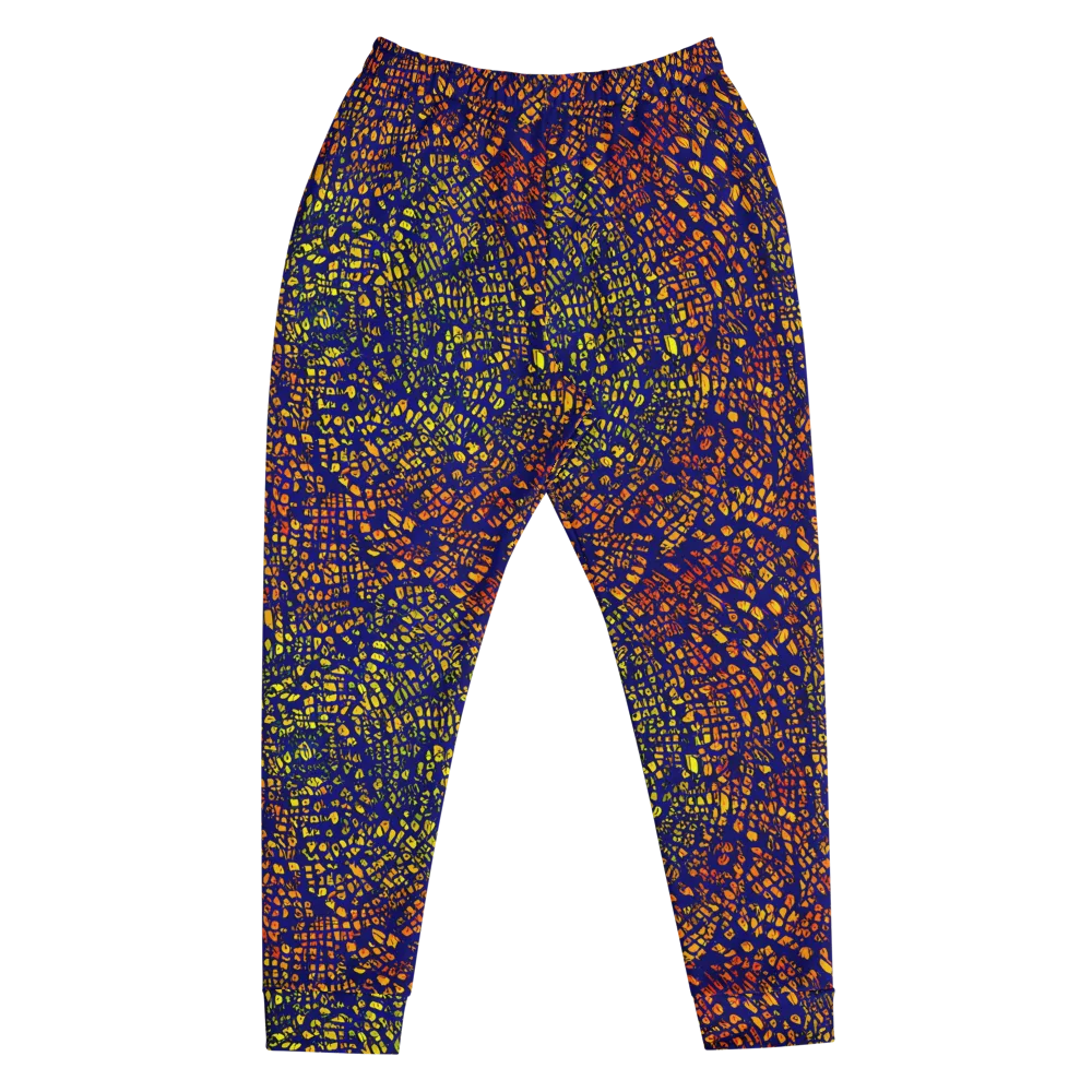 Midnight Shards on Men's Joggers — Front