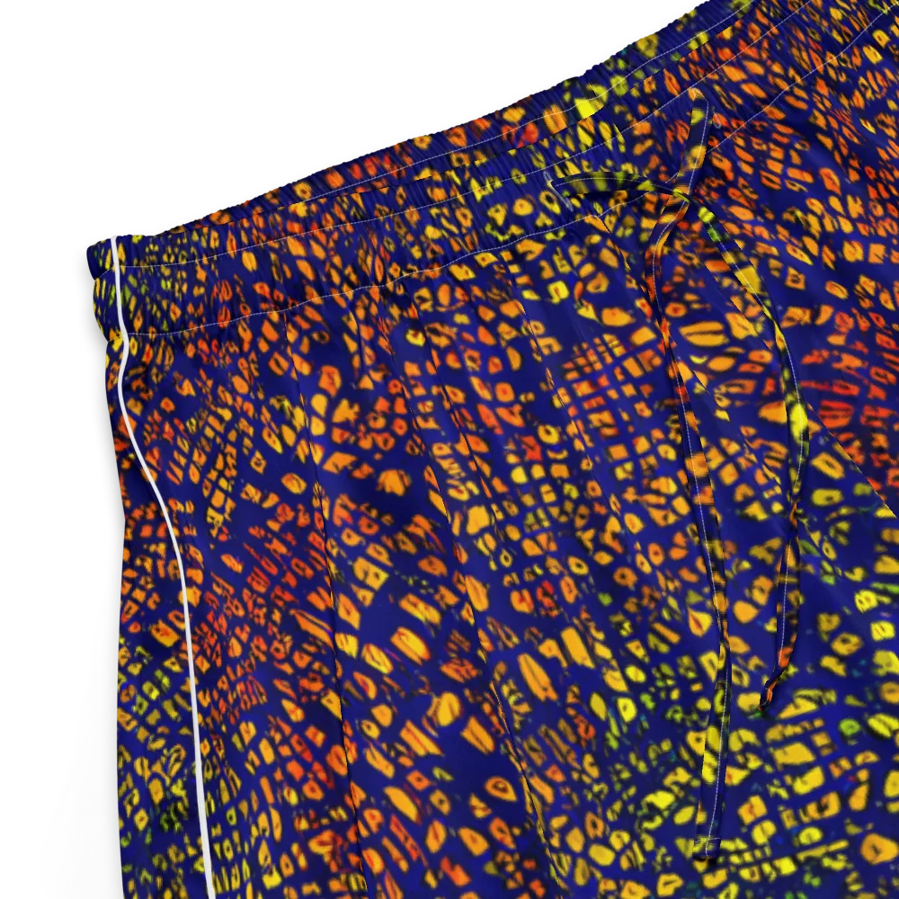 Midnight Shards on Women's Pajama Shorts — Product details
