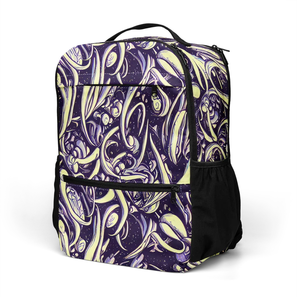 Ivory Orbit on Utility Backpack — Left Front