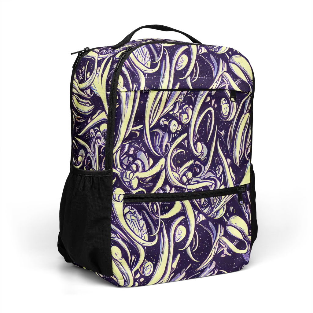 Ivory Orbit on Utility Backpack — Right Front