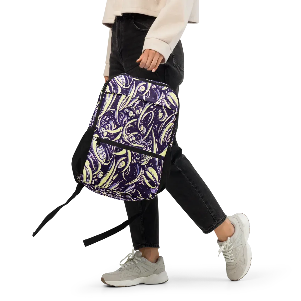 Ivory Orbit on Utility Backpack — Front