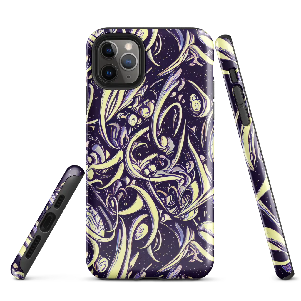 Ivory Orbit on Tough Case for iPhone® — Front