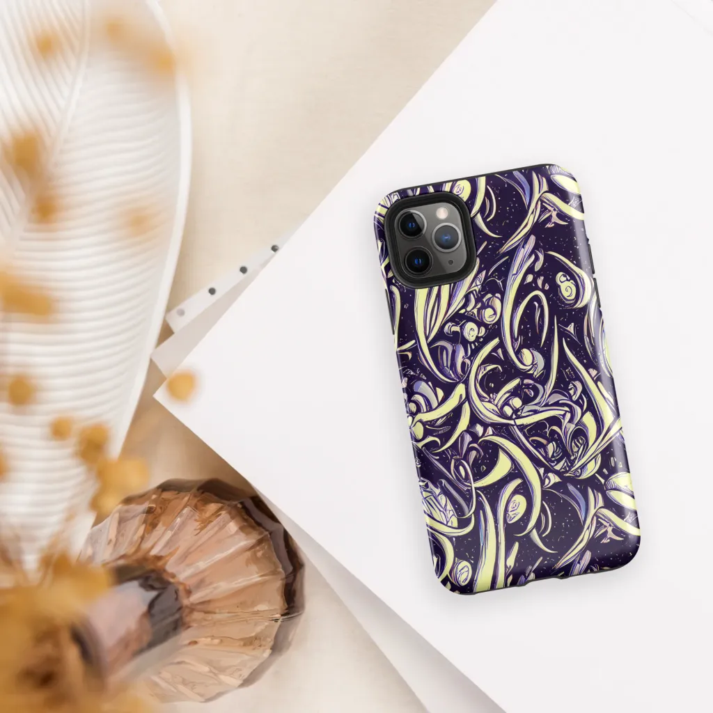 Ivory Orbit on Tough Case for iPhone® — Front