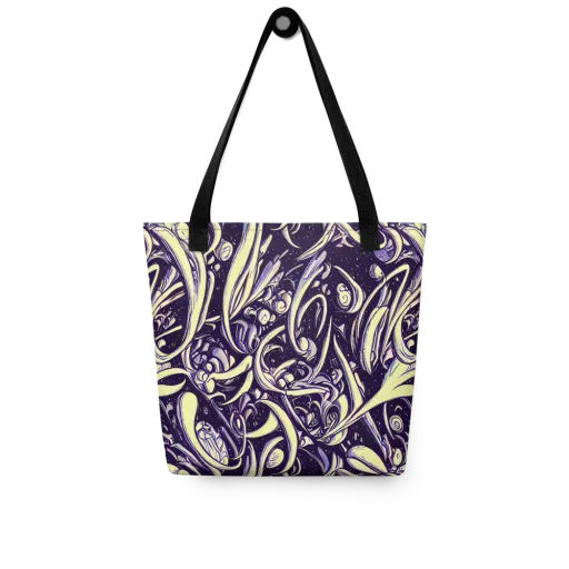 Ivory Orbit on a Tote Bag