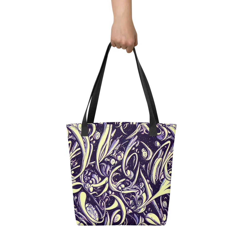 Ivory Orbit on Tote Bag — Front