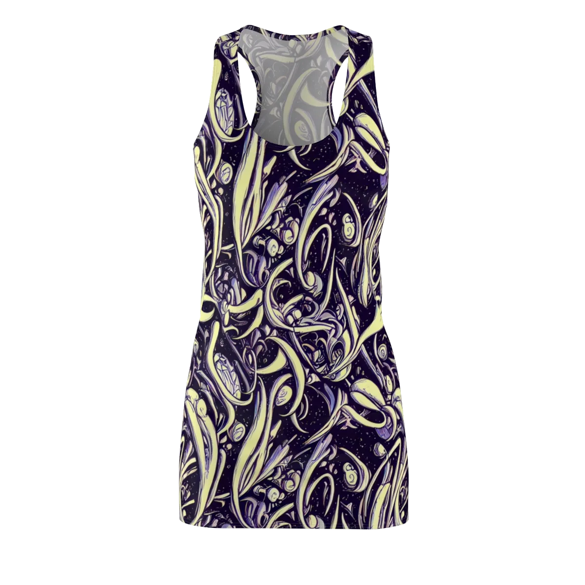 Ivory Orbit on Racerback Dress — Front