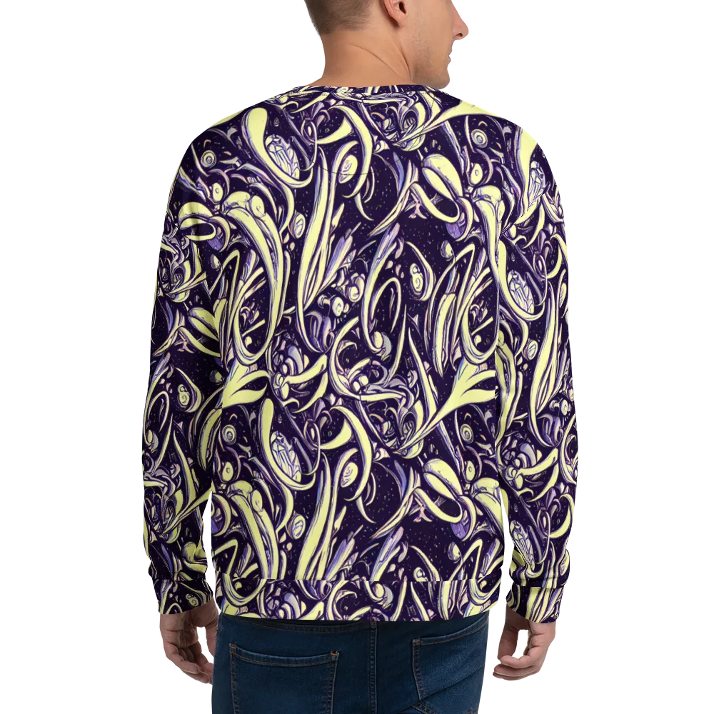 Ivory Orbit on Sweatshirt — Back