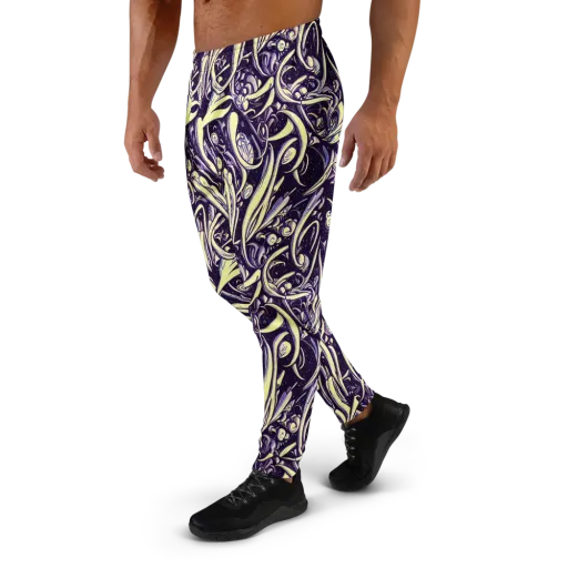 Ivory Orbit on a Men's Joggers