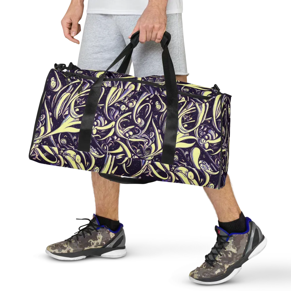 Ivory Orbit on Duffle Bag — Front