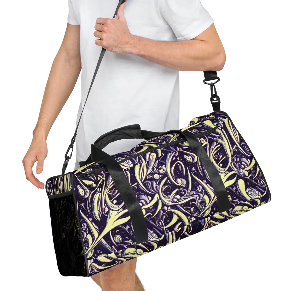Ivory Orbit on Duffle Bag — Right Front