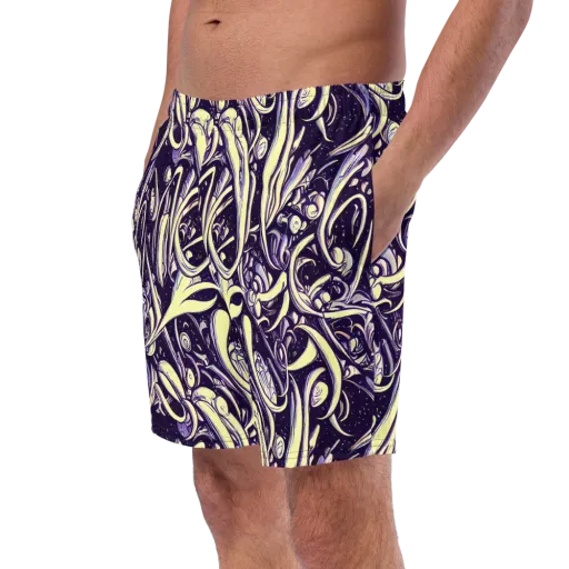 Ivory Orbit on a Swim Trunks