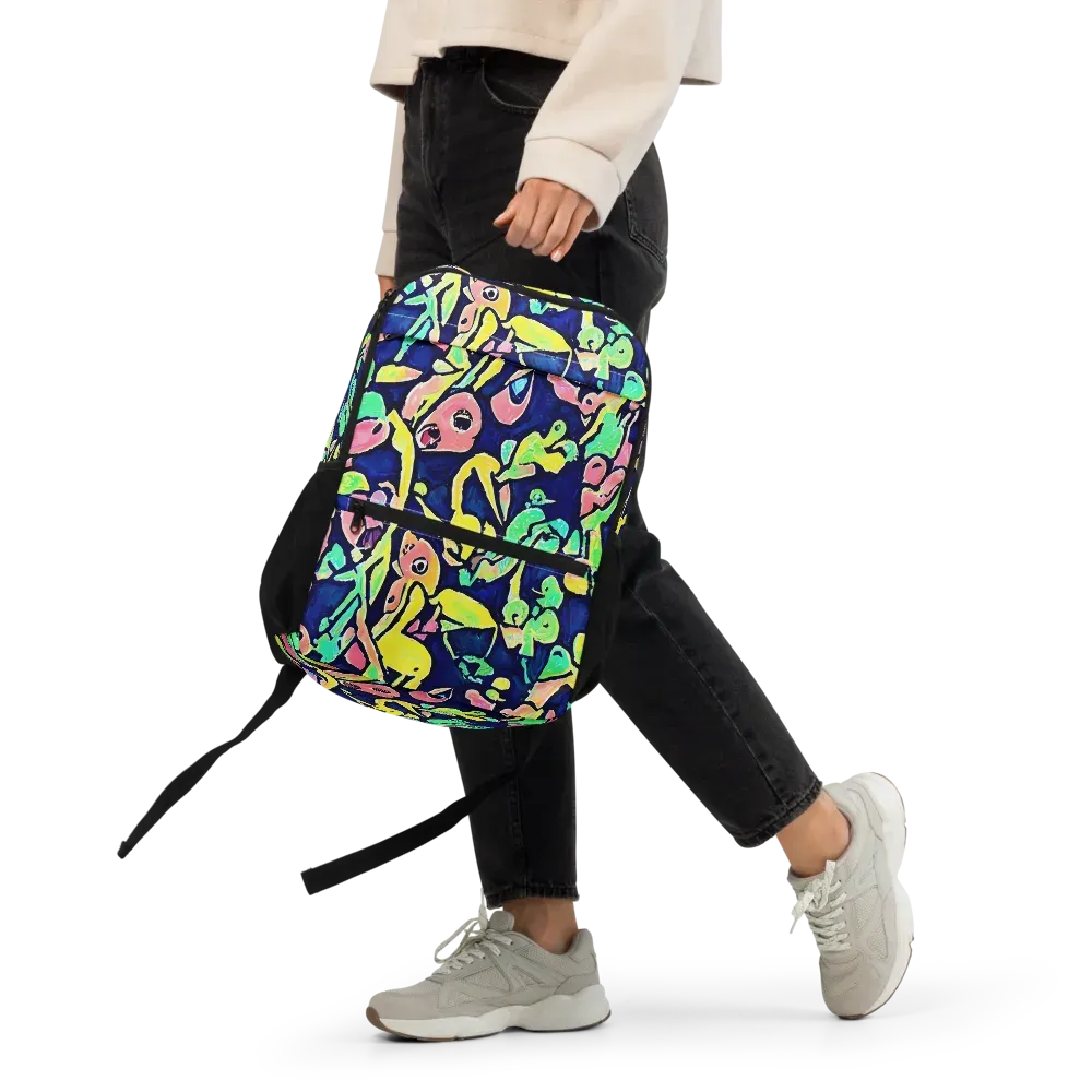Abyssal Pop on Utility Backpack — Front