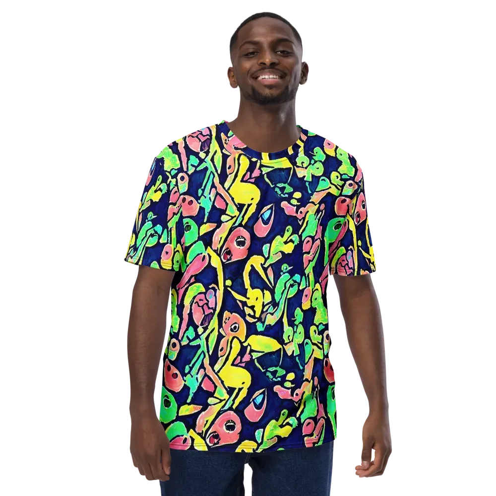 Abyssal Pop on Men's Crew Neck T-Shirt — Front