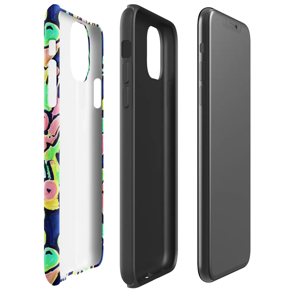 Abyssal Pop on Tough Case for iPhone® — Right