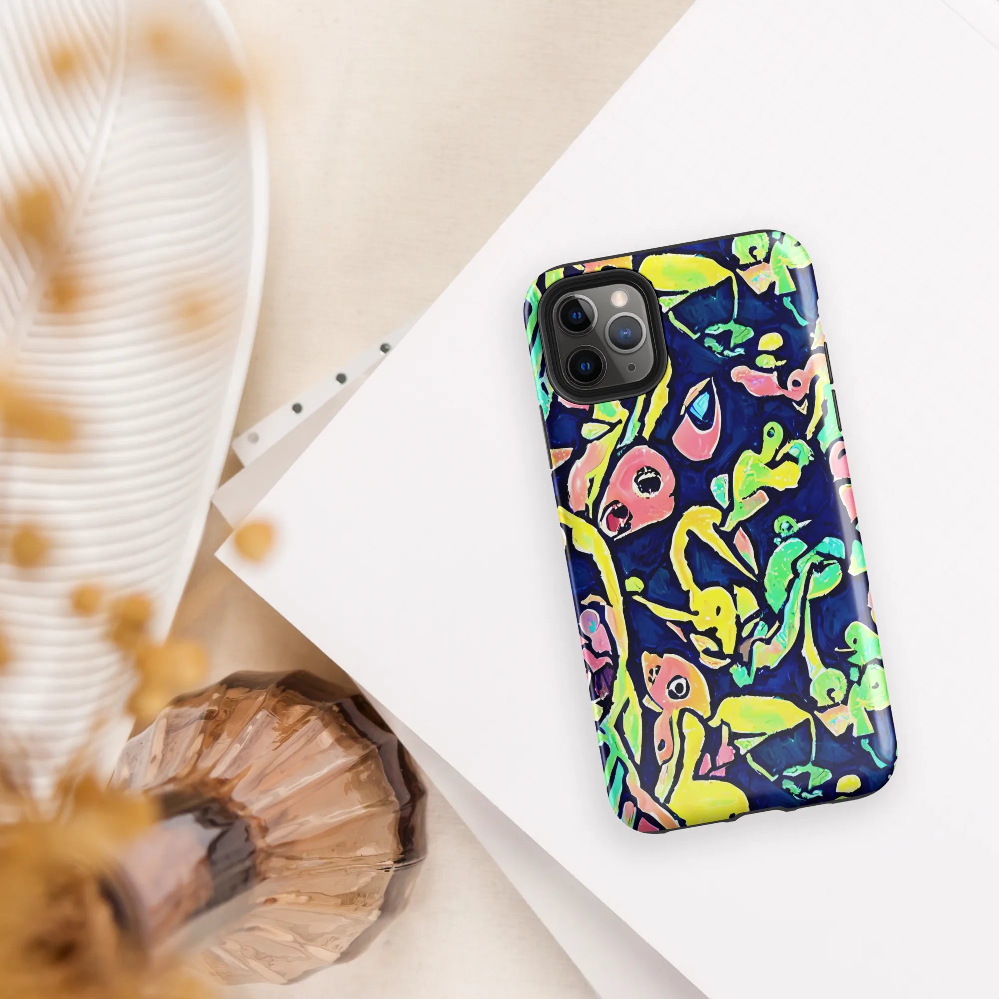 Abyssal Pop on Tough Case for iPhone® — Front