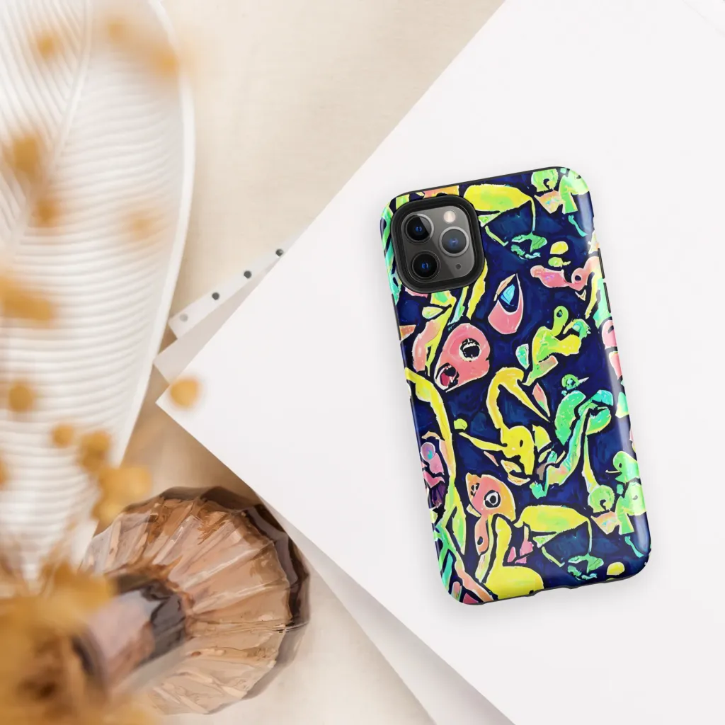 Abyssal Pop on Tough Case for iPhone® — Front