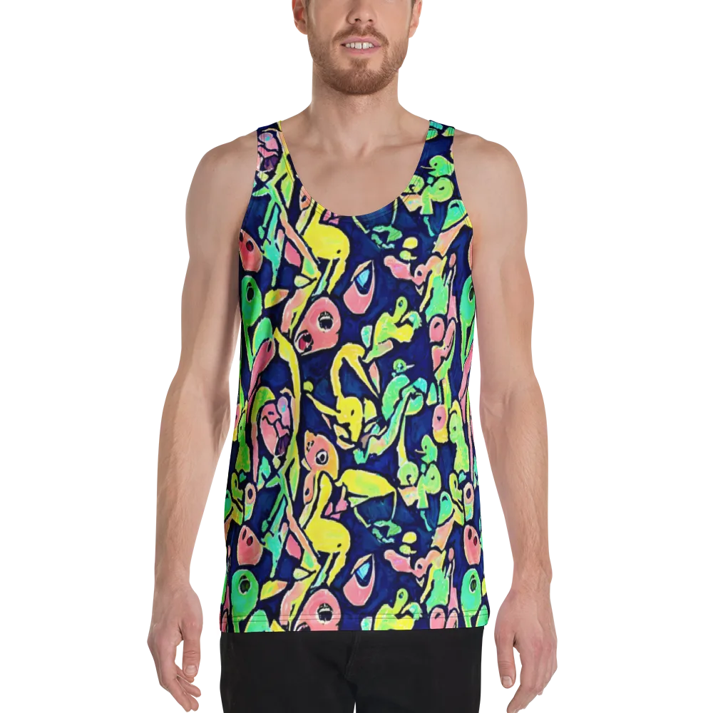 Abyssal Pop on Men's Tank Top — Front