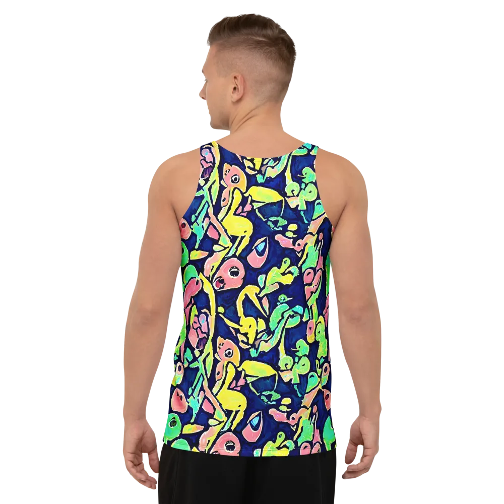 Abyssal Pop on Men's Tank Top — Back