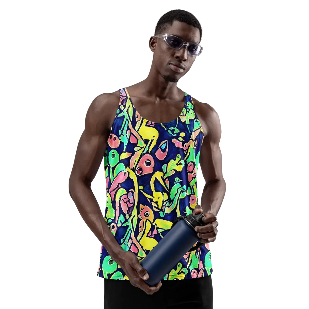 Abyssal Pop on Men's Tank Top — Front