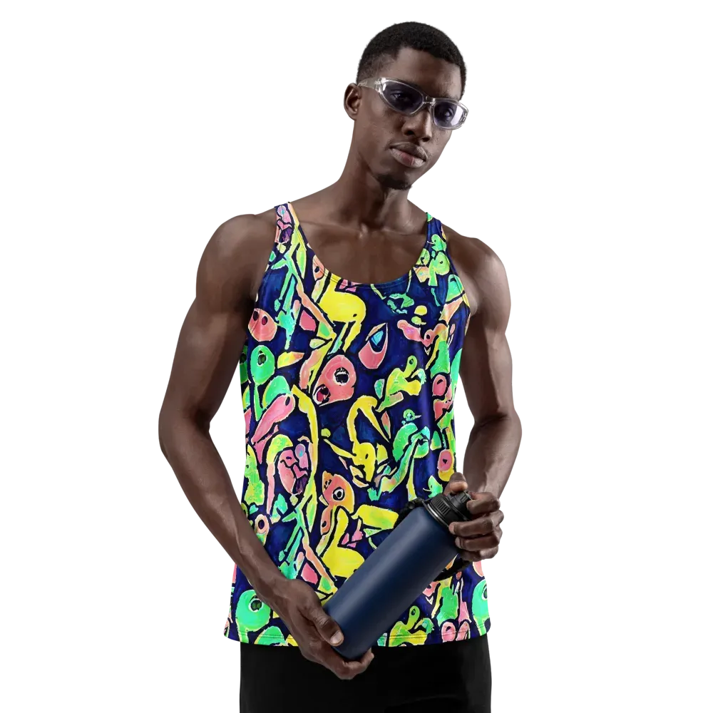 Abyssal Pop on Men's Tank Top — Front